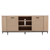 Phelps Light Natural and Black Sideboard